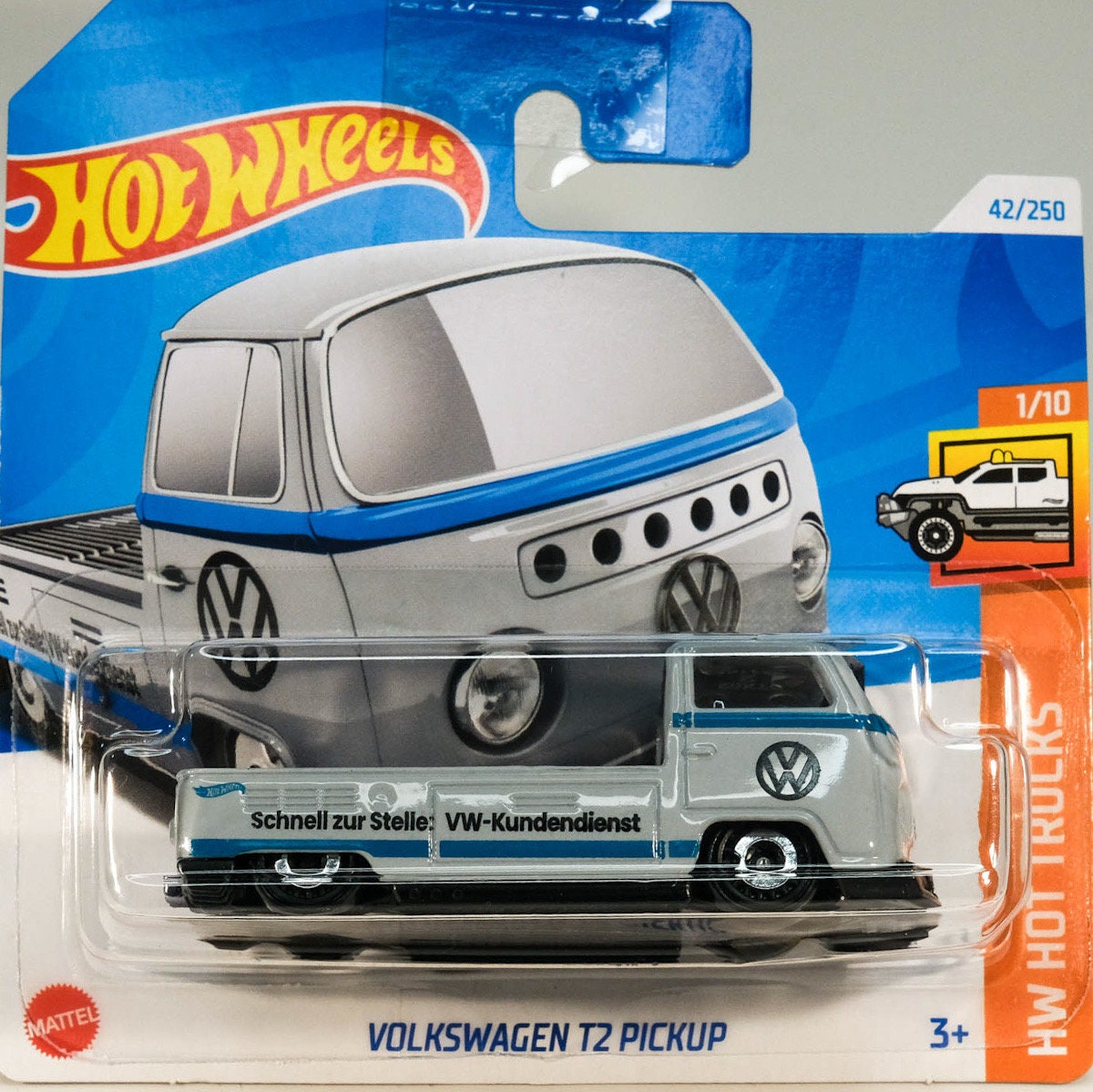 Hot Wheels Red Edition 5/12 Volkswagen T2 Pickup, red