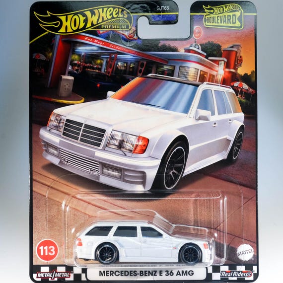 Hot Wheels Premium Mercedes-benz E 36 AMG – Boulevard Series - Etsy