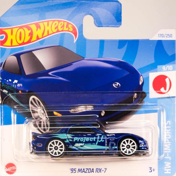 Hot Wheels '95 Mazda RX-7 - HW J-imports - Etsy