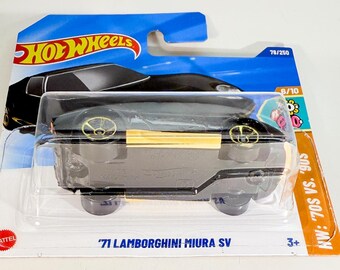 Hot Wheels '71 Lamborghini Miura SV - HW: Anos 70 VS Anos 90 - Etsy