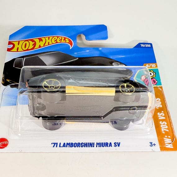 Hot Wheels '71 Lamborghini Miura SV - HW: Anos 70 VS Anos 90 - Etsy