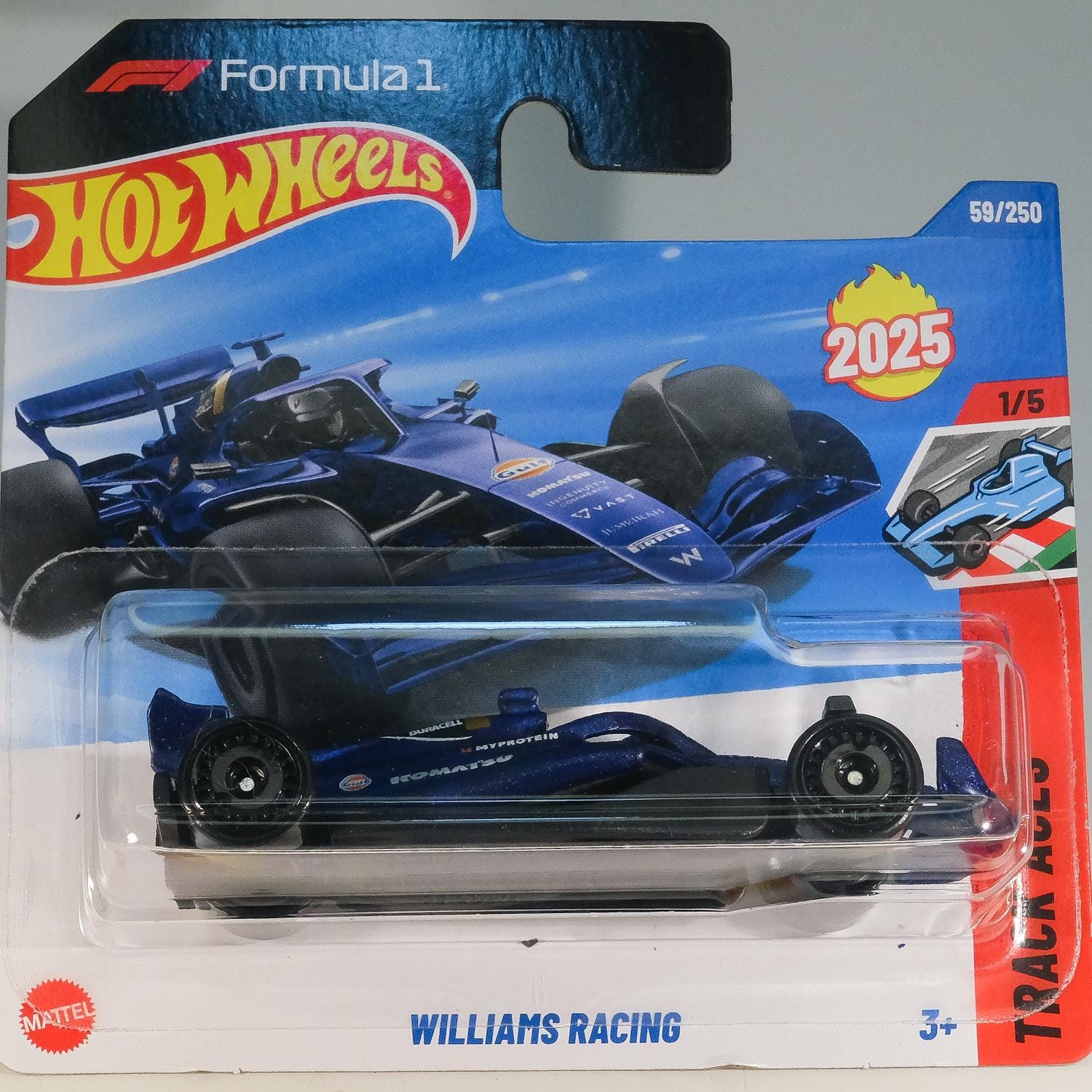 ミニカー Hot Wheels Williams F1 1/18 Hot Wheels 2025 Mainline | F1 Williams Racing Formula 1 Car #59 | eBay