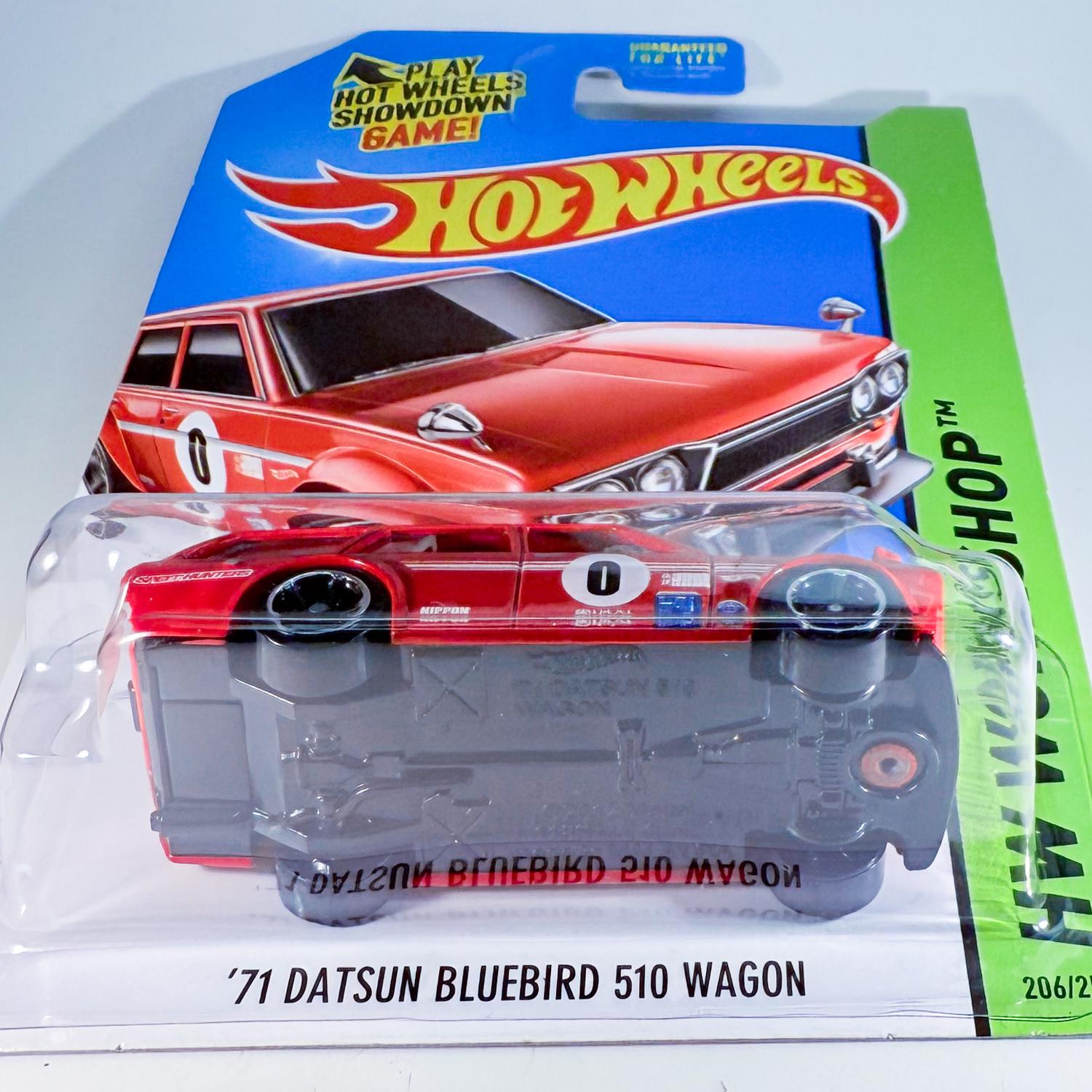 ホットウィール ヴィンテージ '71 ダットサン 510 ブルーバード ワゴン
