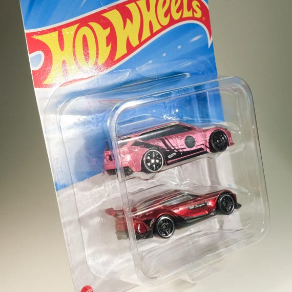 Hot Wheels Nightburnerz Two Pack - 20 Toyota GR Supra, Subaru WRX