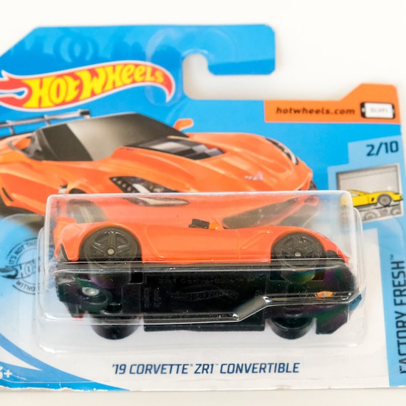 Hot Wheels '19 Corvette ZR1 Conversível – Fresco De Fábrica - Etsy