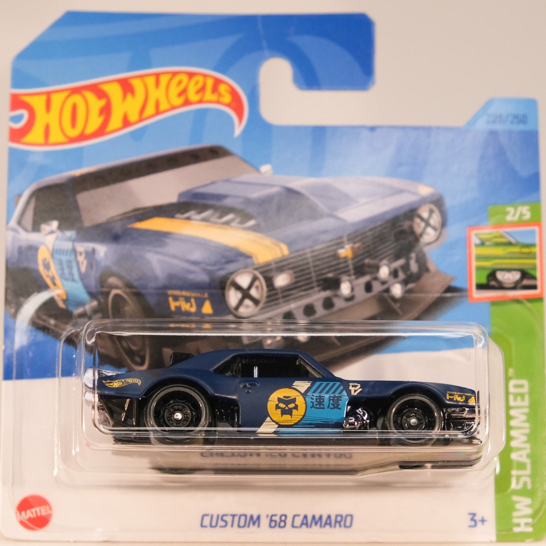 Hot Wheels Camaro 68 Personalizado - Etsy