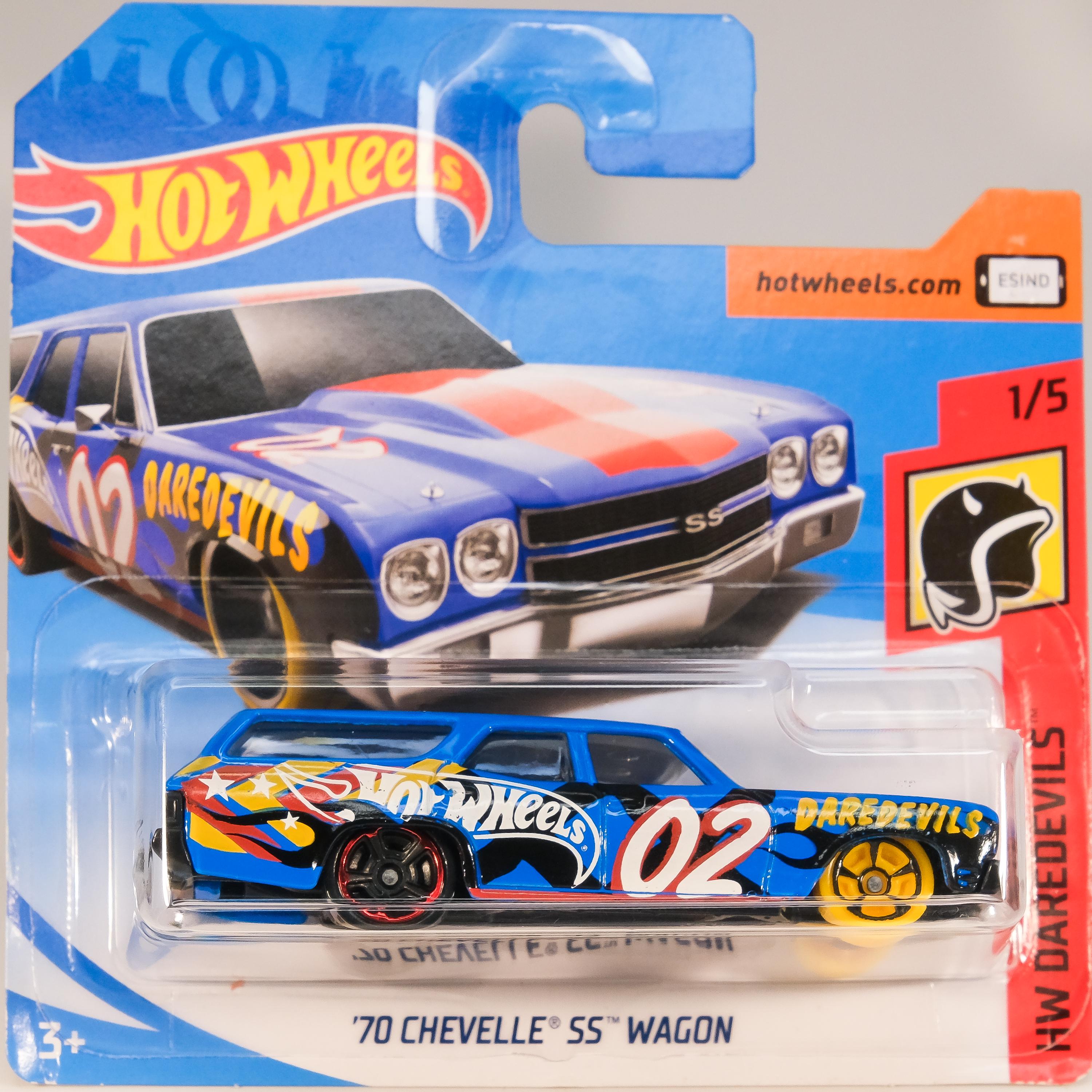Hot Wheels '70 Chevelle SS Wagon - HW Daredevils 02 (rare Find