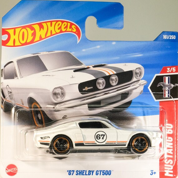 Hot Wheels '67 Shelby GT500 - Mustang 60º - Etsy