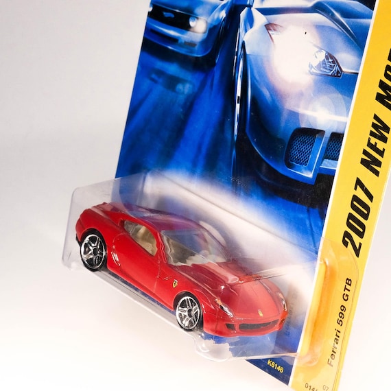 Vintage Hot Wheels Ferrari 599 GTB - 2007 New Models (first
