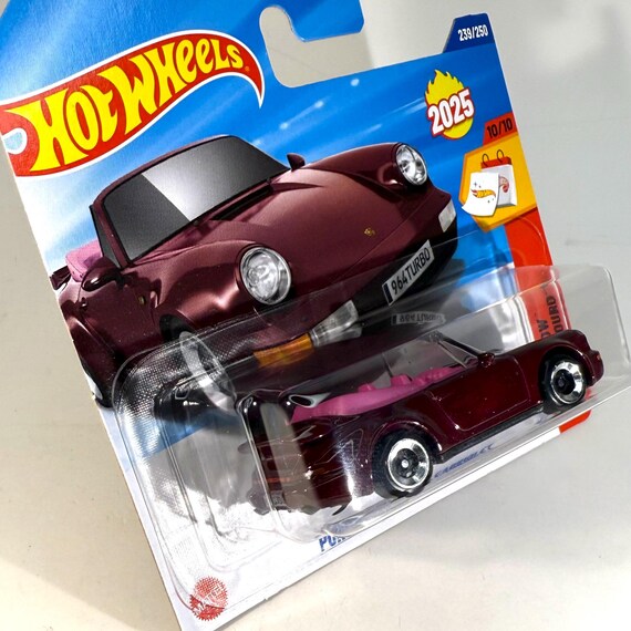 ホットウィール ポルシェ 911 ターボ カブリオレ - 当時と現在（初版