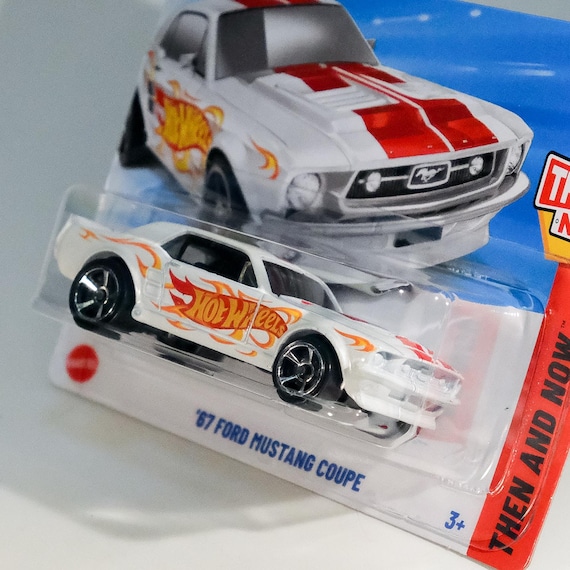 Hot Wheels '67 Ford Mustang Coupe - Then and Now - Etsy