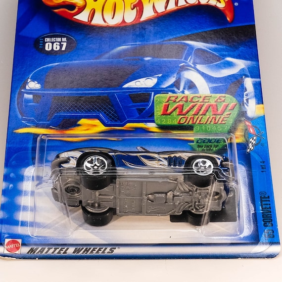 Vintage Hot Wheels '65 Corvette - Mattel Wheels (2002) - Etsy