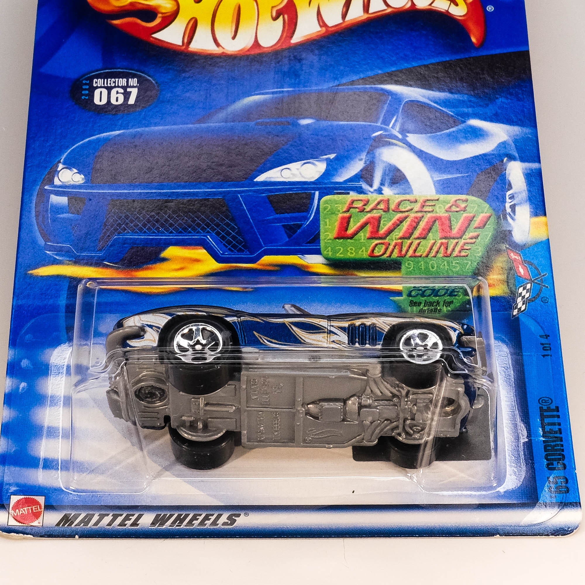 Vintage Hot Wheels '65 Corvette - Mattel Wheels (2002) - Etsy