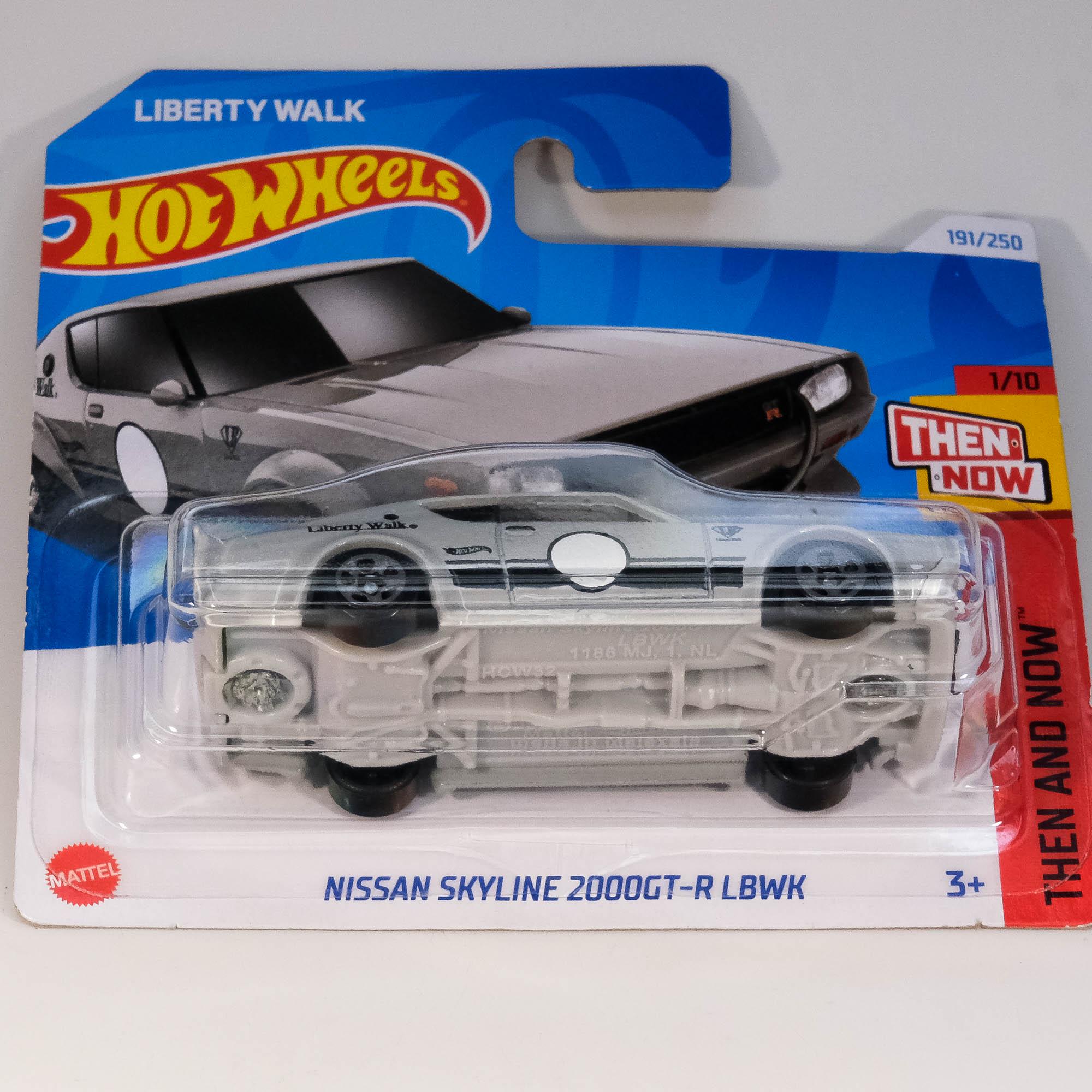 Amazon.com: Hot Wheels Nissan Skyline 2000GT-R LBWK, J