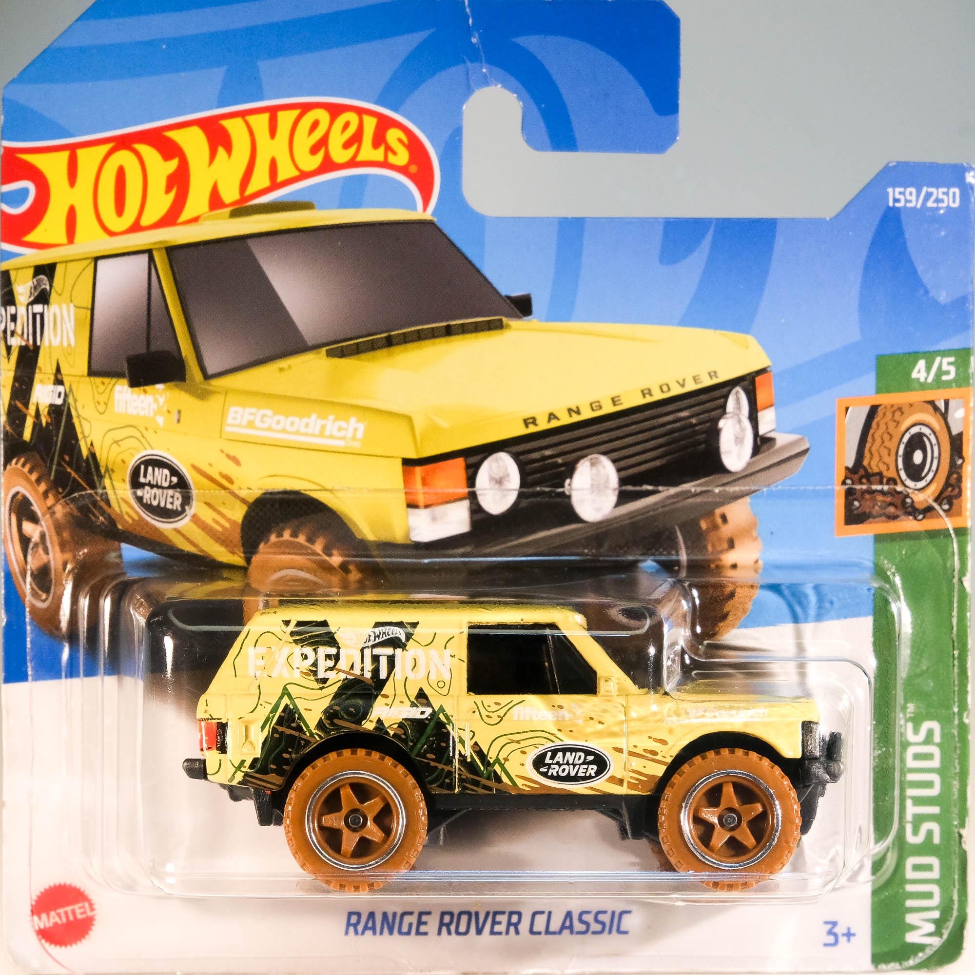 Range Rover Classic Hot Wheels - Crampons anti-boue