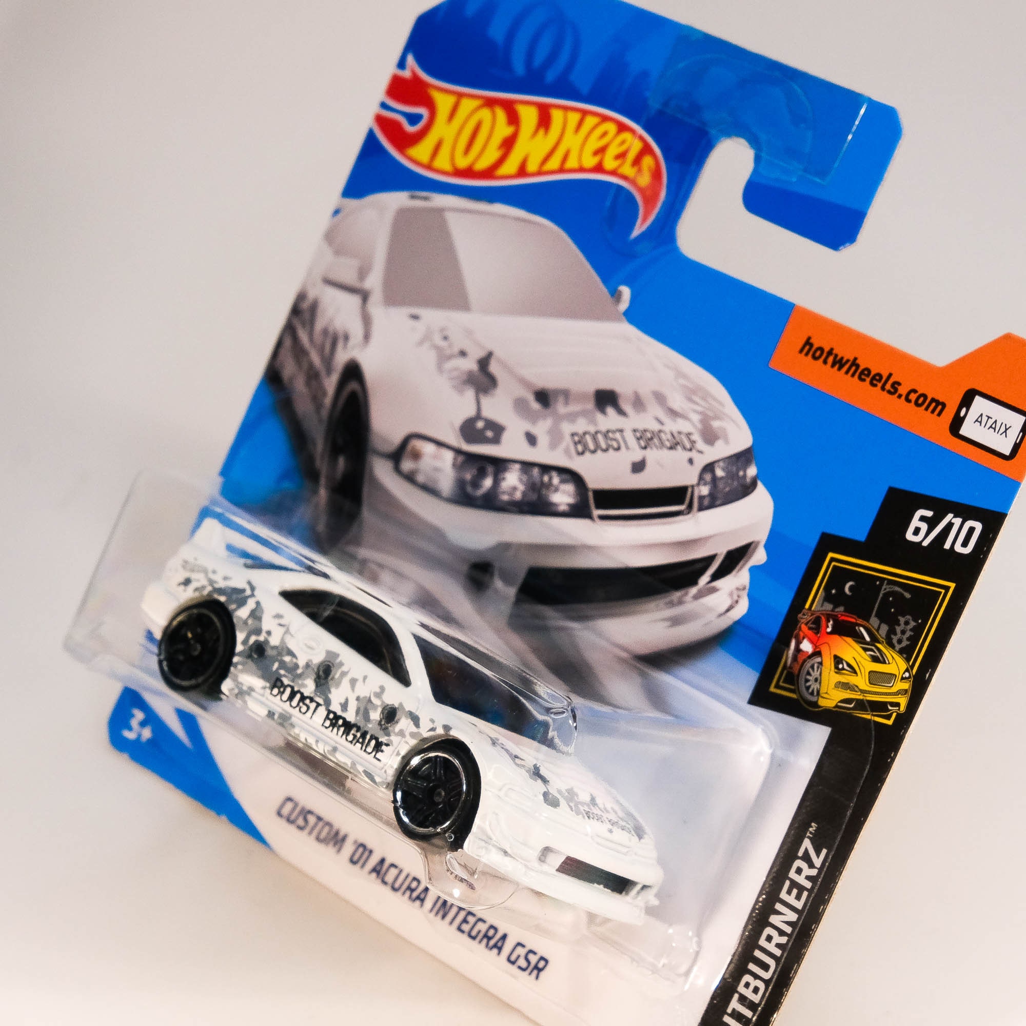 Hot Wheels Custom '01 Acura Integra GSR - Nightburnerz (white) - Etsy