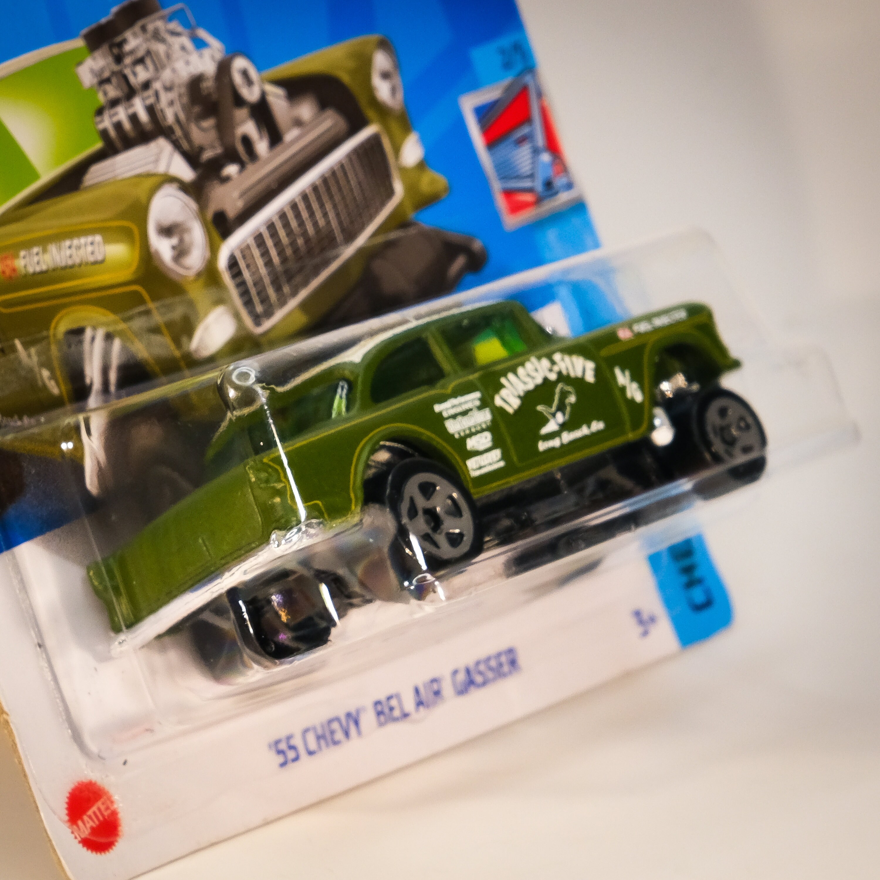 ホットウィール '55 シボレー ベルエア ガッサー - トライアシック
