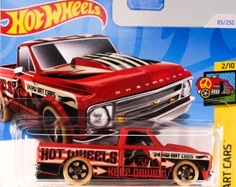 ホットウィール '67 シボレー C10 - HW アート カーズ - Etsy 日本