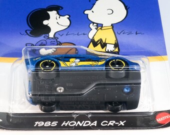 Hot Wheels 1985 Honda CR-X - Peanuts 75 Years - Etsy