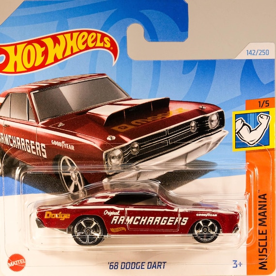 Hot Wheels '68 Dodge Dart - Muscle Mania - Etsy