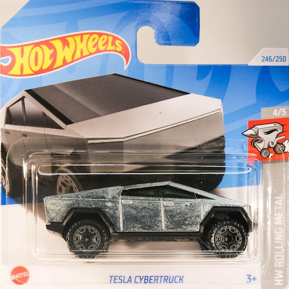 Hot Wheels Tesla Cybertruck - HW Rolling Metal - Etsy