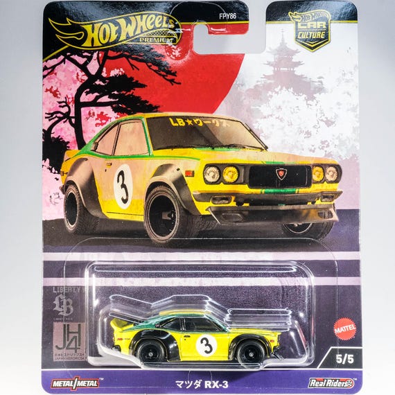 Hot Wheels Premium Mazda RX-3 – Japan Historics Diecast - Etsy