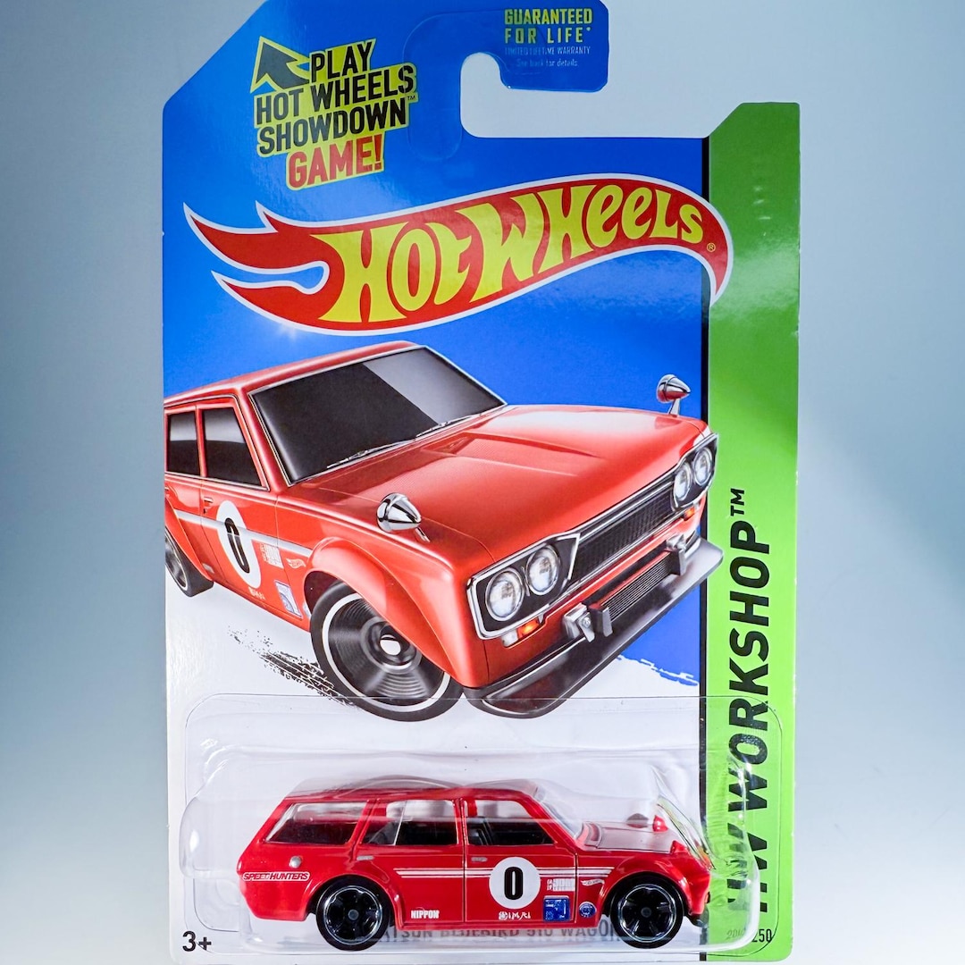 ホットウィール ヴィンテージ '71 ダットサン 510 ブルーバード ワゴン