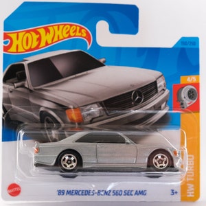 Hot Wheels Mercedes-Benz 560 SEC AMG 1989 – Luxo atemporal em miniatura!