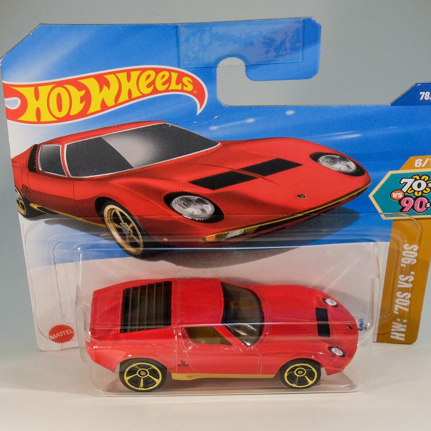 激希少MODE & MODE 1970-1979 三巻セットヴィンテージ70年代 Hot Wheels '71 Lamborghini Miura SV - HW: Anos 70 VS Anos 90 - Etsy