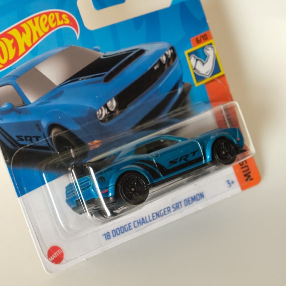 Hot Wheels Dodge Challenger SRT Demônio '18 (B) - Etsy Canada