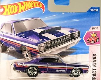 ホットウィール '70 ダッジ ヘミ チャレンジャー、パープル ダイ