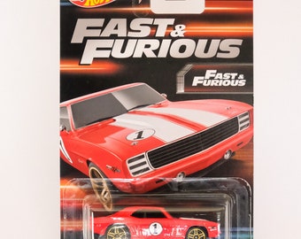 1/64 ワイルドスピード カマロ ホットウィール ワイルド・スピード '69 カマロ：レッド ダイキャスト