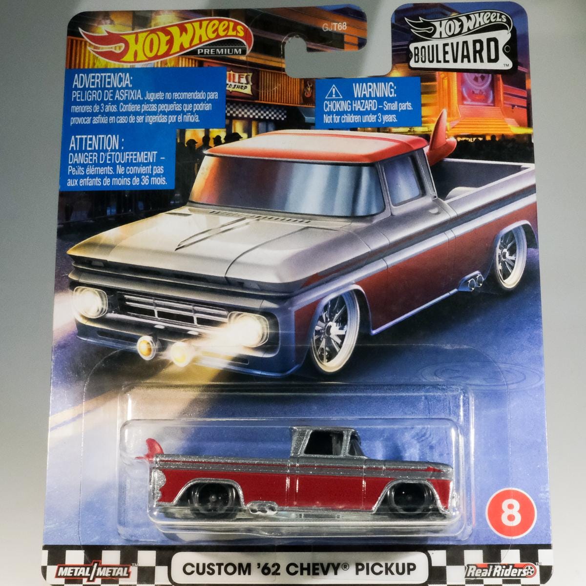 Hot Wheels Premium Custom '62 Chevy Pickup - Hot Wheels Boulevard