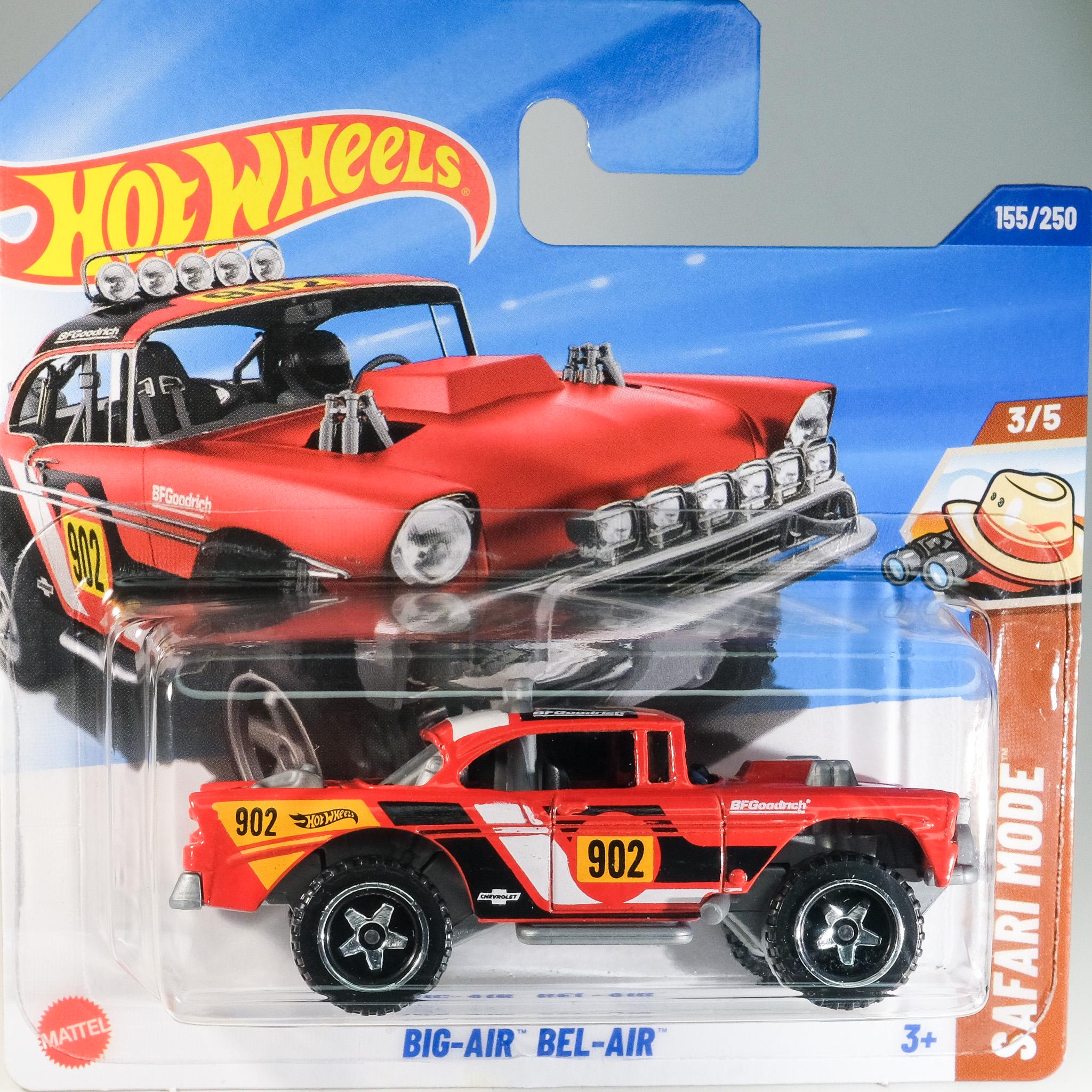 Hot Wheels Chevy Big-air Bel-air - Safari Mode - Etsy