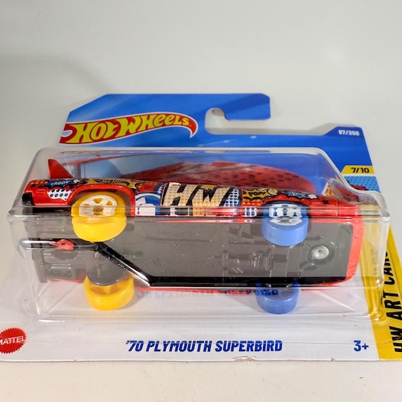 Hot Wheels '70 Plymouth Superbird - HW Art Cars - Etsy