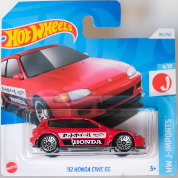 Hot Wheels Honda Civic EG '92 - Etsy