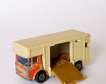 Matchbox Lesney No.35a Marshall Horse Box 1957 With Original Box