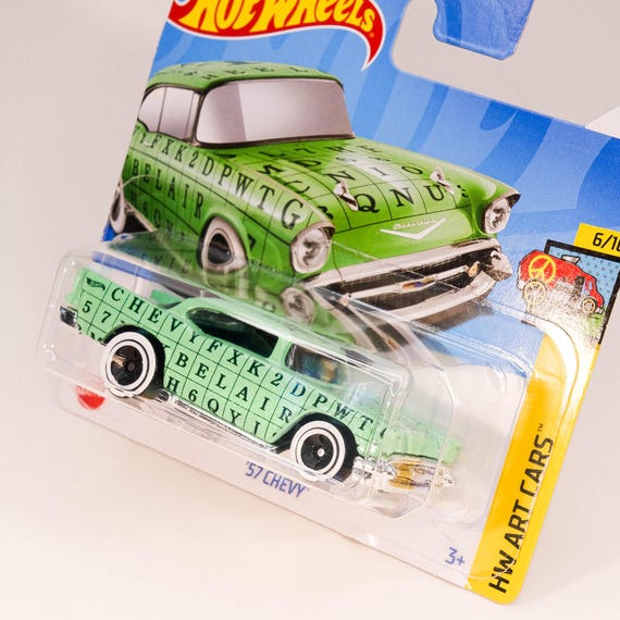 Hot Wheels '57 Chevy - HW Art Cars - Etsy