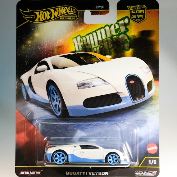 Hot Wheels Premium Bugatti Veyron - Car Culture: Hammer Drop - Etsy