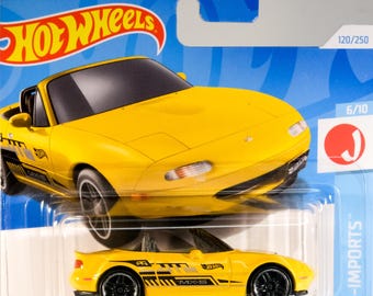 ホット ウィール 2015 マツダ MX-5 ミアータ - ブルー、ブラック