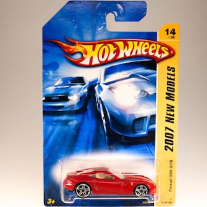 Vintage Hot Wheels Ferrari 599 GBB - 2007 Neue Modelle (Erstauflage - Super Rare)