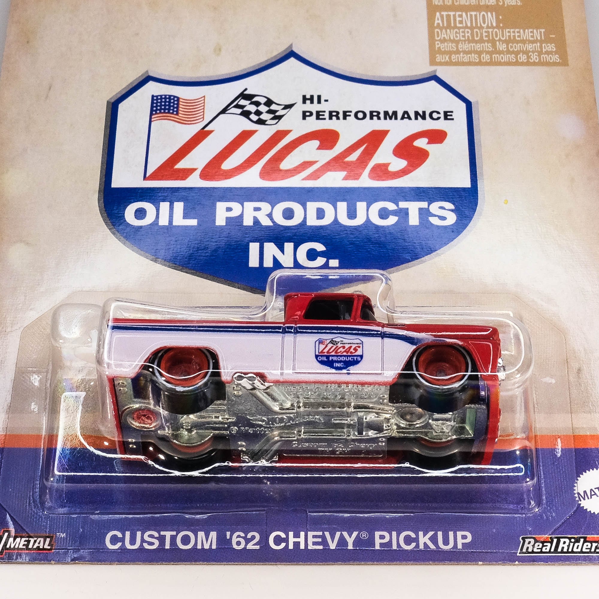 Hot Wheels 100 Years Custom 62 Chevy Pickup Yellow With