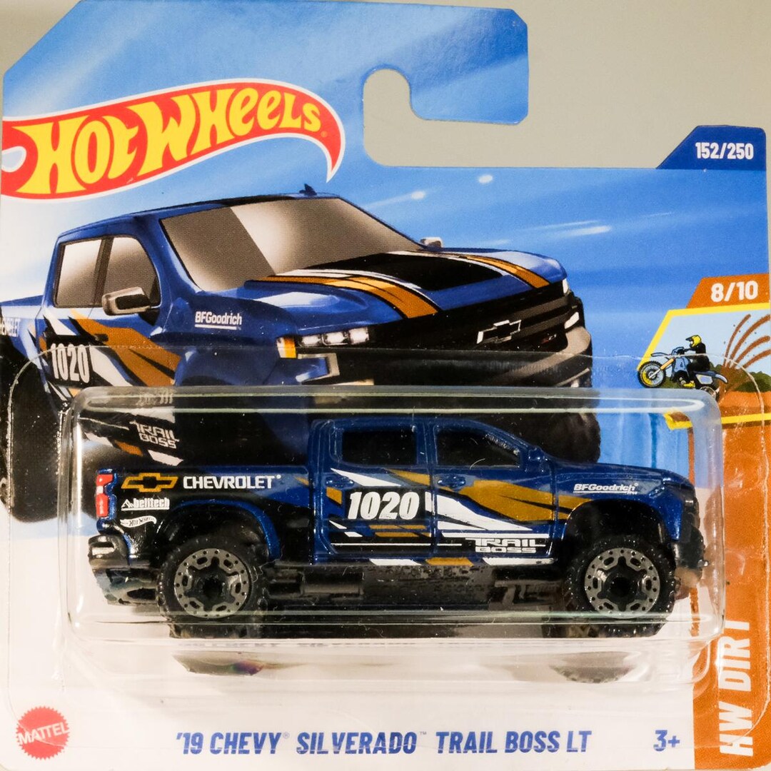 Hot Wheels '19 Chevy Silverado Trail Boss LT - HW Dirt - Etsy