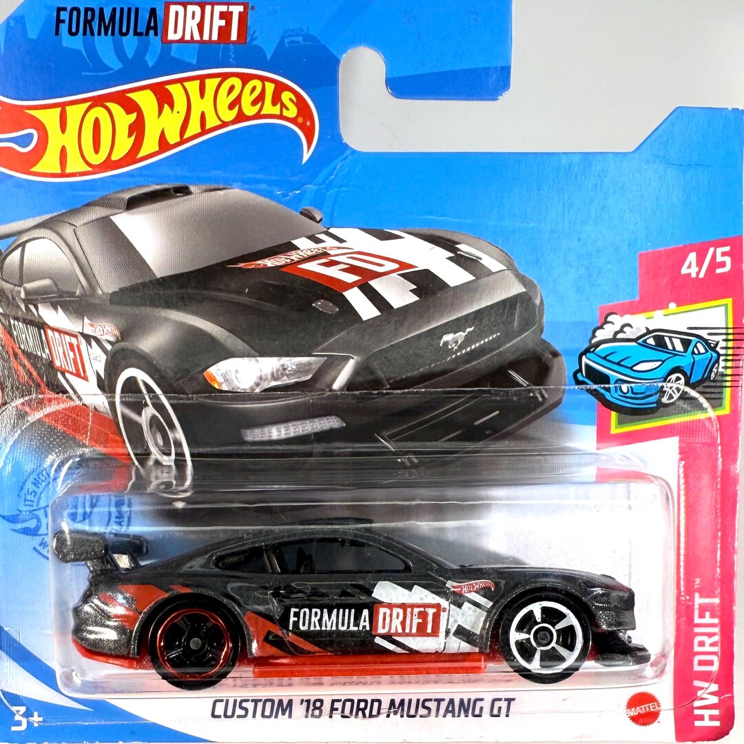 Hot Wheels Custom '18 Ford Mustang GT - HW Drift - Etsy UK