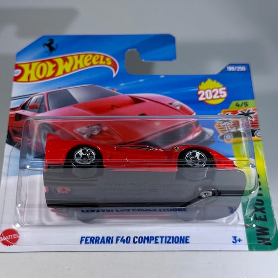 ミニカー Hotwheels 2025 Ferrari F40 Competizione HOT WHEELS 2025 Case K FERRARI F40 COMPETIZIONE New LONG