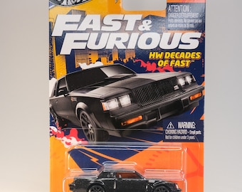 Hot Wheels 1:64 Buick Grand National – Fast & Furious HW Decades