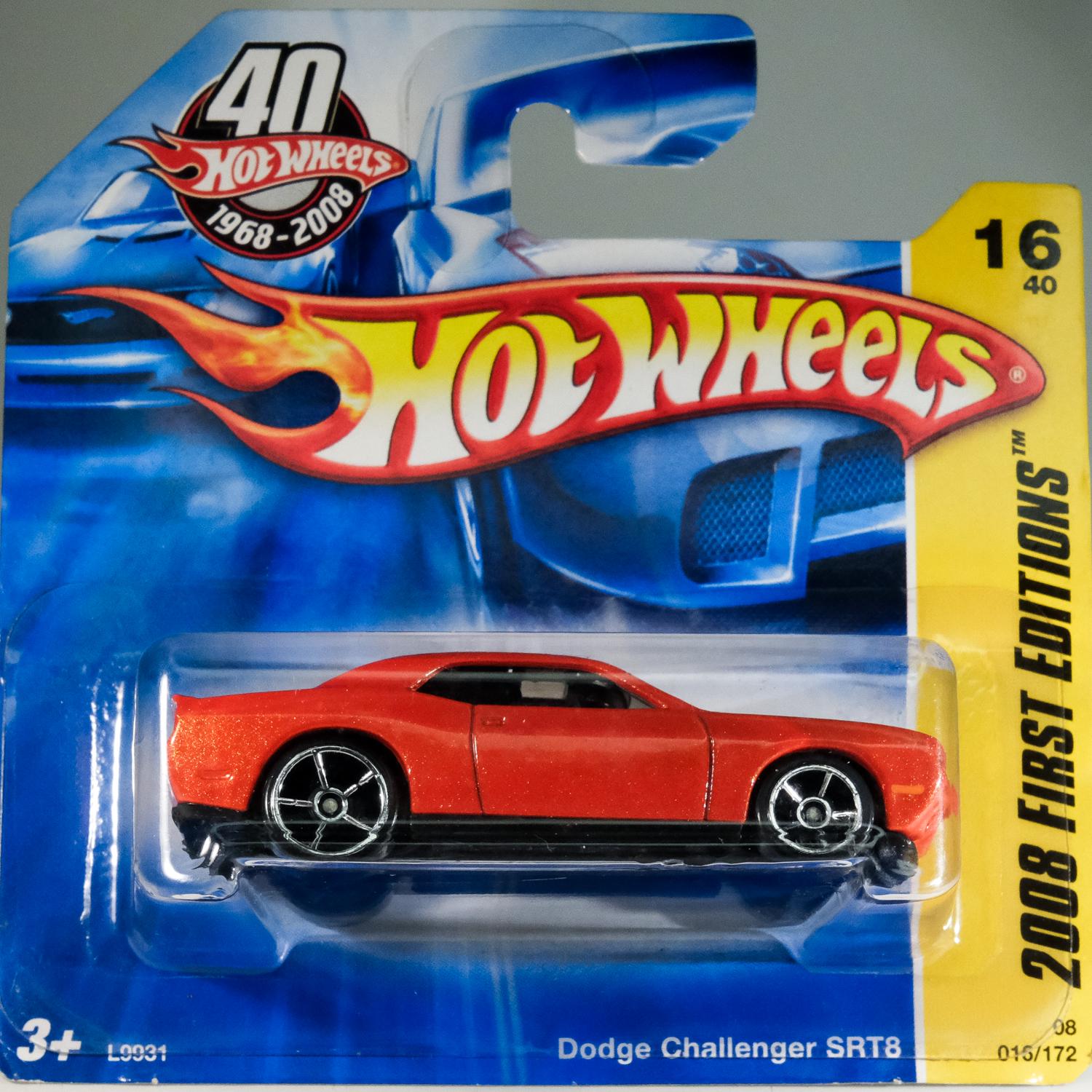 Vintage Hot Wheels Dodge Challenger SRT8 - 2008 First Editions