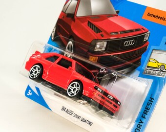 Hot Wheels Audi Sport Quattro '84 (vermelho) - Fresco De Fábrica