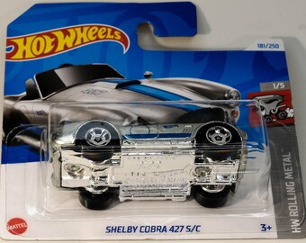 Hot Wheels Shelby Cobra 427 S/C - HW Rolling Metal - Etsy