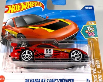 Hot Wheels '95 Mazda RX-7 Drift - '70S Vs '90S - Etsy